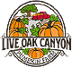 Live Oak Canyon Pumpkin Patch & Christmas Tree Farm, Redlands CA – Pumpkin Patch is open October with Rides, Slides, Petting Zoo, Games, Food and more! In December, Christmas Trees, Gift Shop, Campfire, S’mores, Hot Chocolate, Santa and more! Relax on the farm with family. Logo