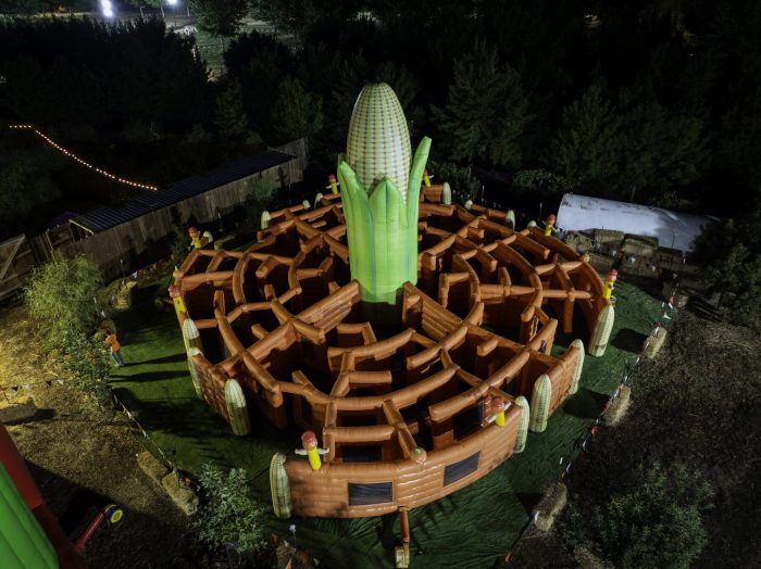 Inflatable Corn Maze